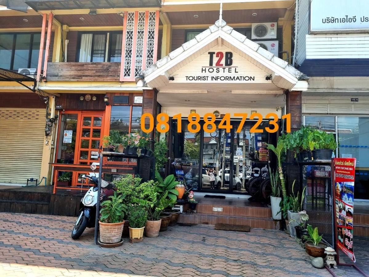 T2B Hostel Chiang Mai Bagian luar foto